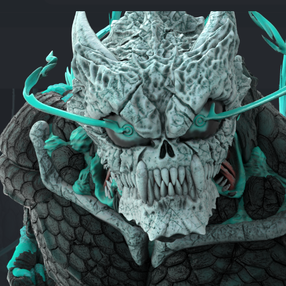 Kaiju No. 8 3D anime STL file featuring monster textures and thrilling details.