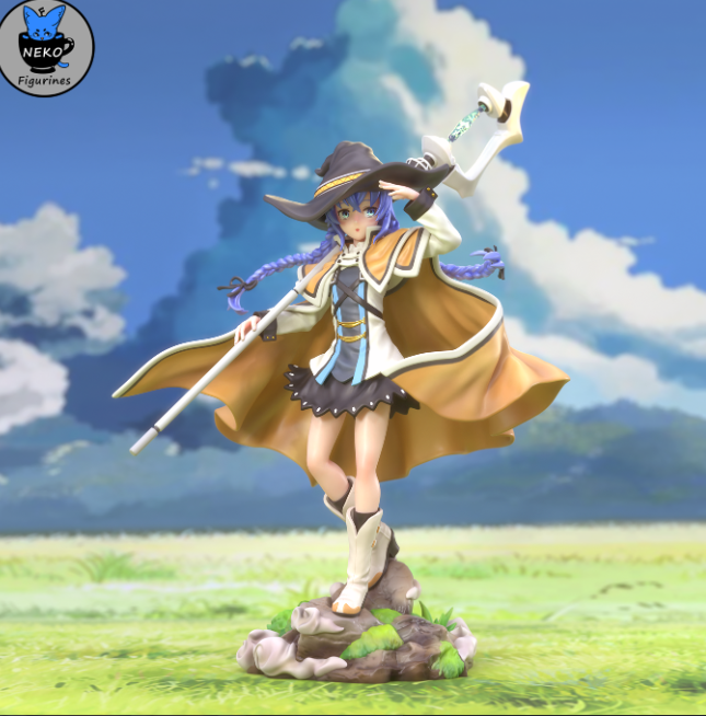 Roxy Migurdia 3D model from Mushoku Tensei, a magical anime STL file.