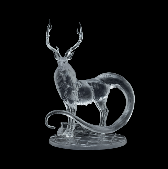 Cool 3d model of a mystical deer.
