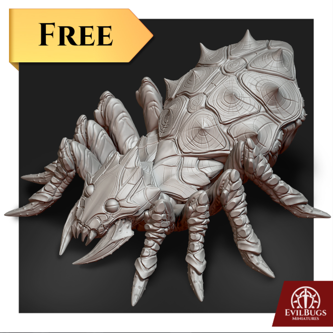 A cool 3D spider venomous scaler model.