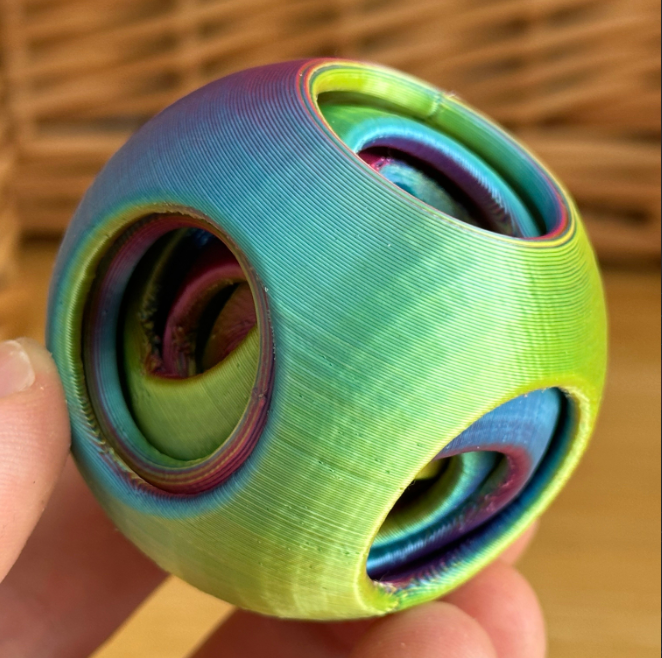 A cool 3D ChinesePuzzle ball.