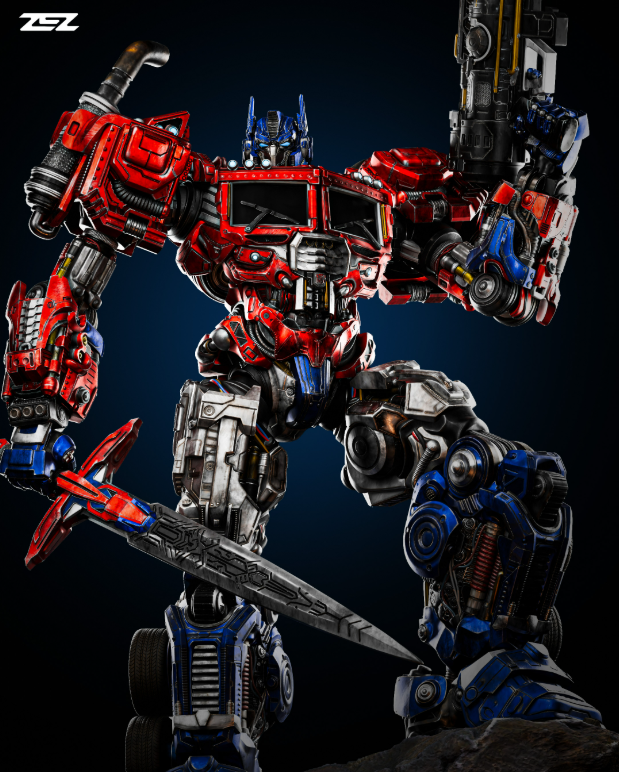 Best pre-supported 3D model of Optimus Prime.
