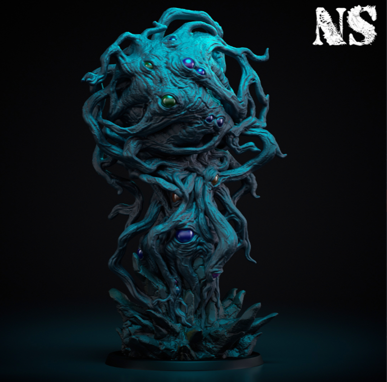 Best pre-supported 3D model of an alien-looking monster - the beyond one.
