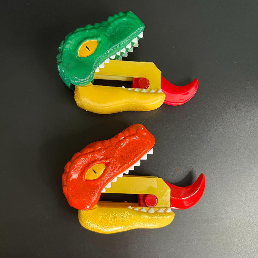 Articulated dragon knife 3d print