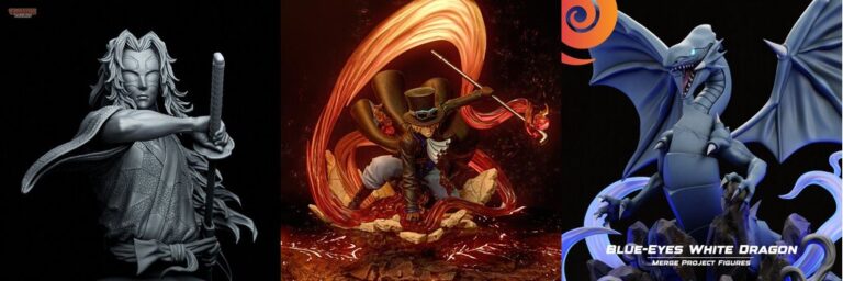 12 Anime Character Figurine STLs to Upgrade Your Shelf