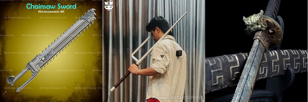 18 Epic Weapon STL Files for Cosplay – Anime, Games & Sci-Fi Picks You Need to Print