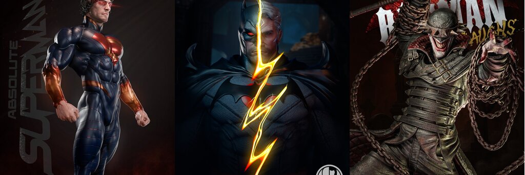 21 DC Character STL Files: Batman, Joker, Superman & More